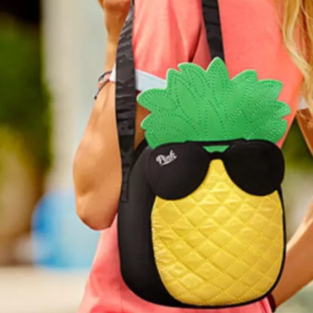 PINK Pineapple Summertime Lunch Tote
